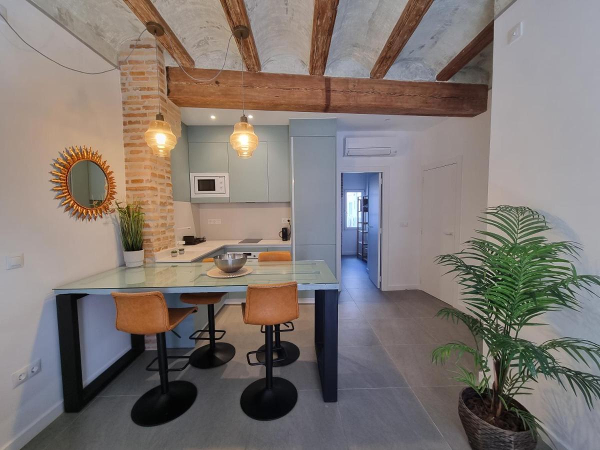 Centrica Y Encantadora Vivienda. Valencia Bagian luar foto