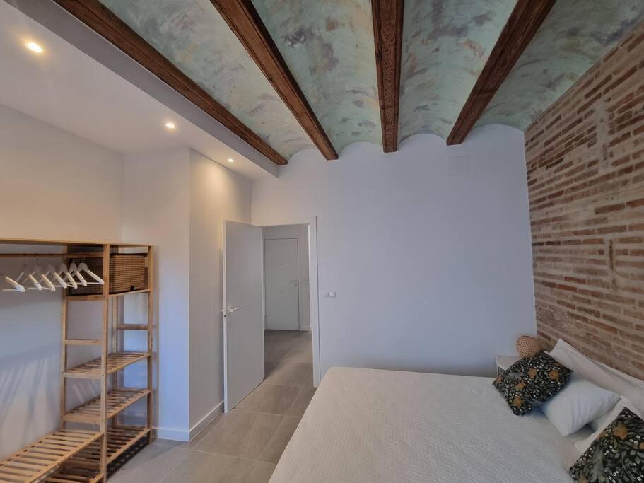 Centrica Y Encantadora Vivienda. Valencia Bagian luar foto