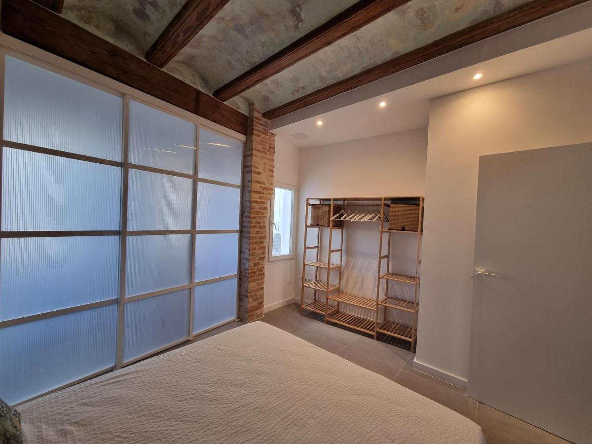 Centrica Y Encantadora Vivienda. Valencia Bagian luar foto