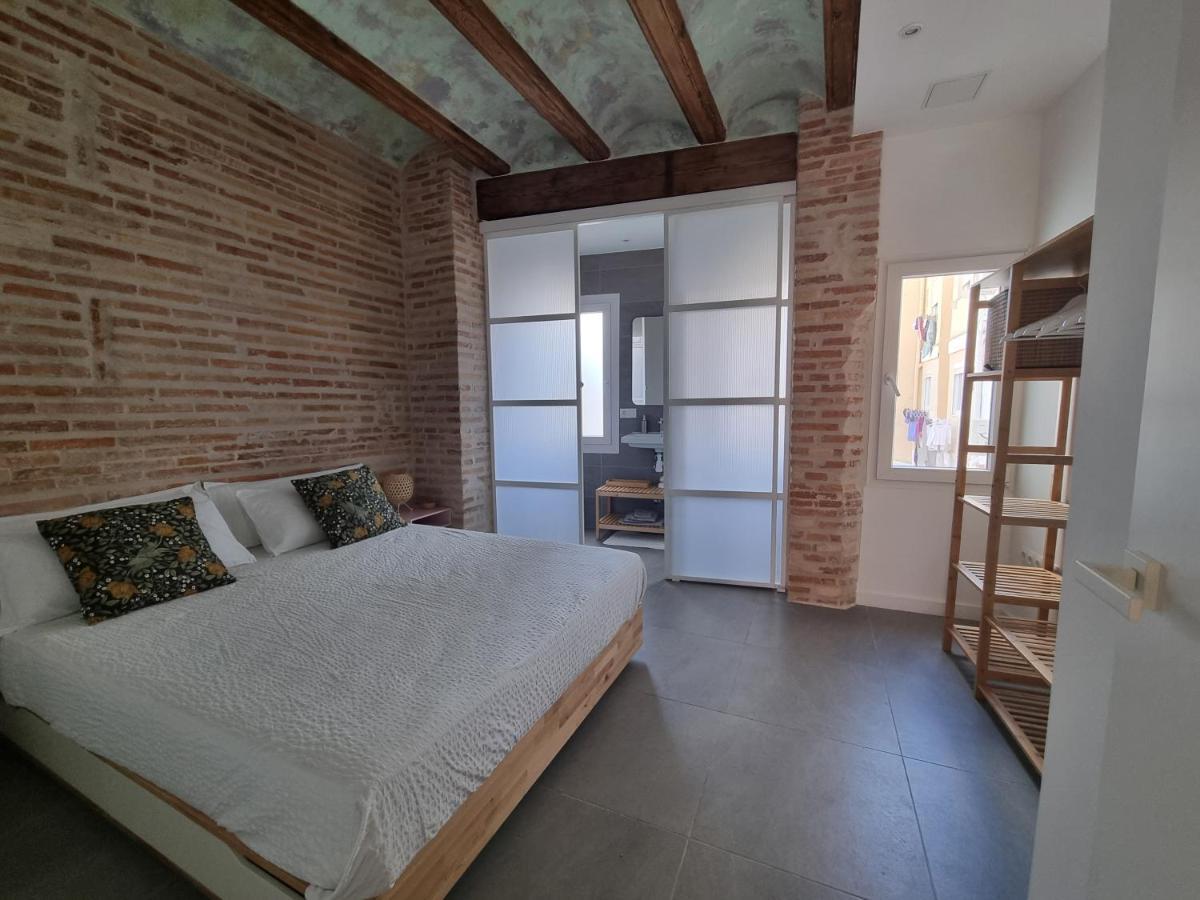 Centrica Y Encantadora Vivienda. Valencia Bagian luar foto