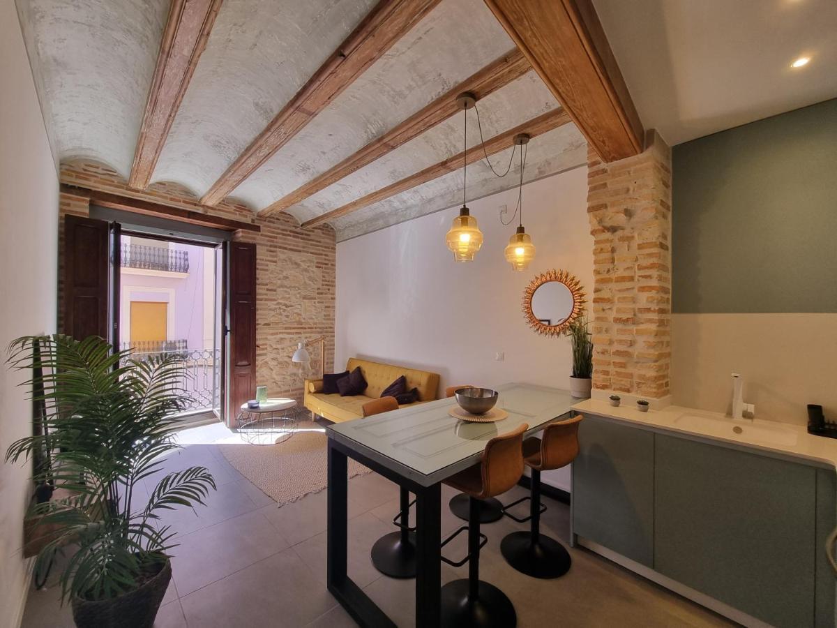 Centrica Y Encantadora Vivienda. Valencia Bagian luar foto