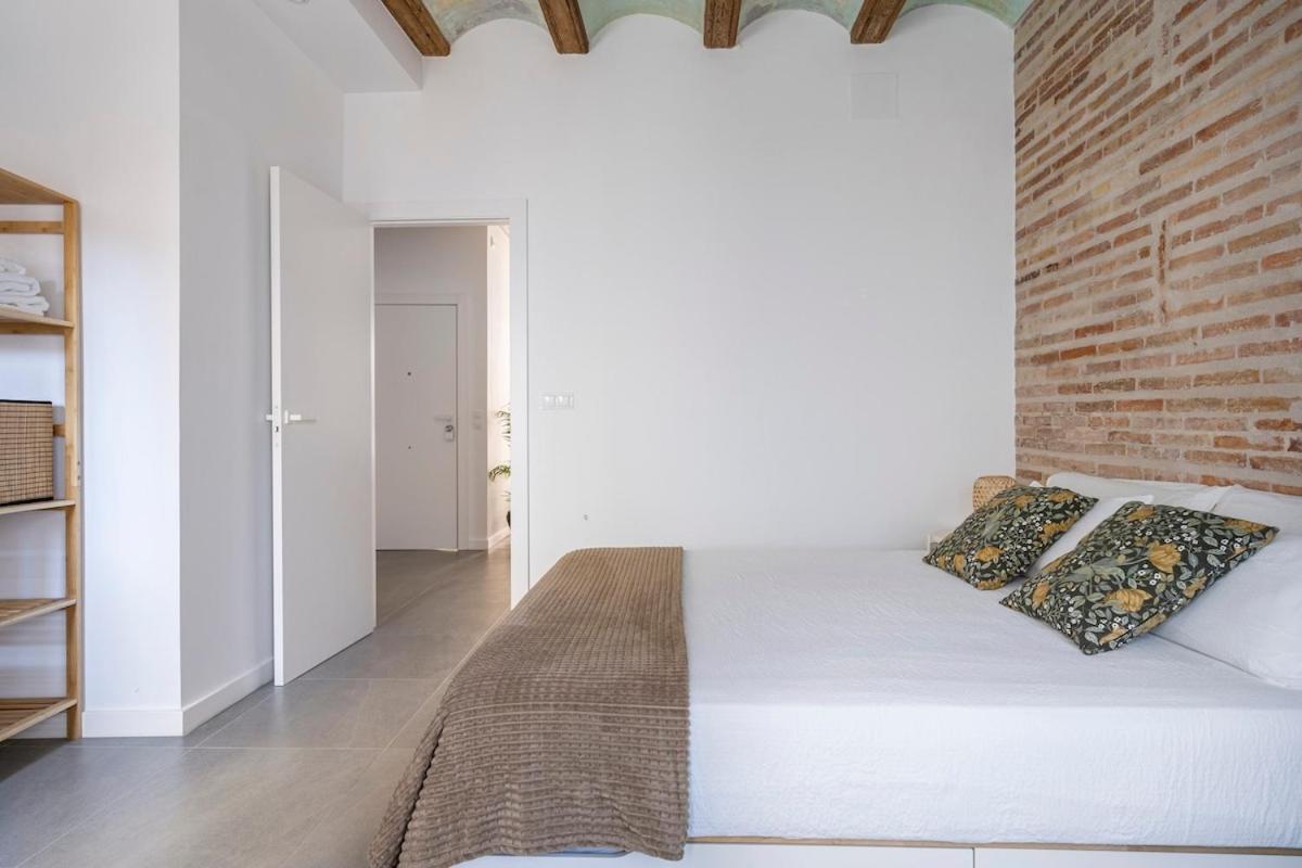 Centrica Y Encantadora Vivienda. Valencia Bagian luar foto