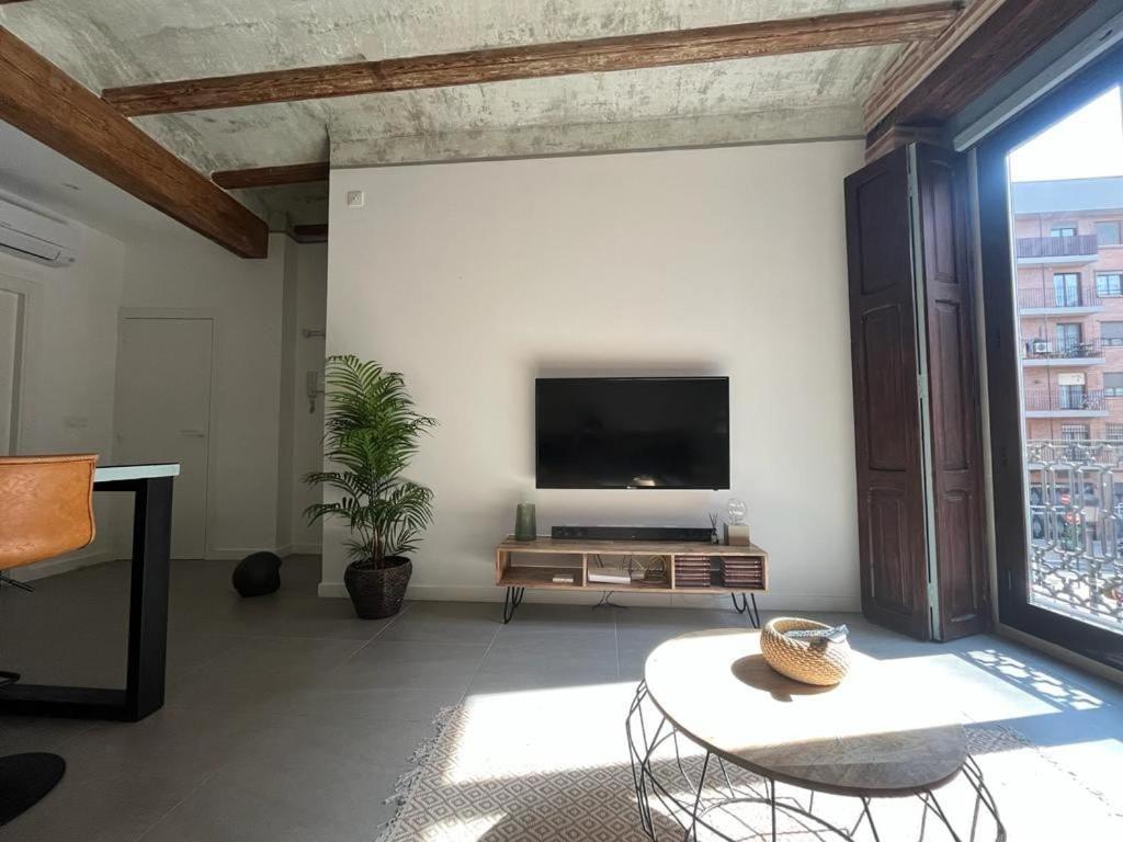Centrica Y Encantadora Vivienda. Valencia Bagian luar foto