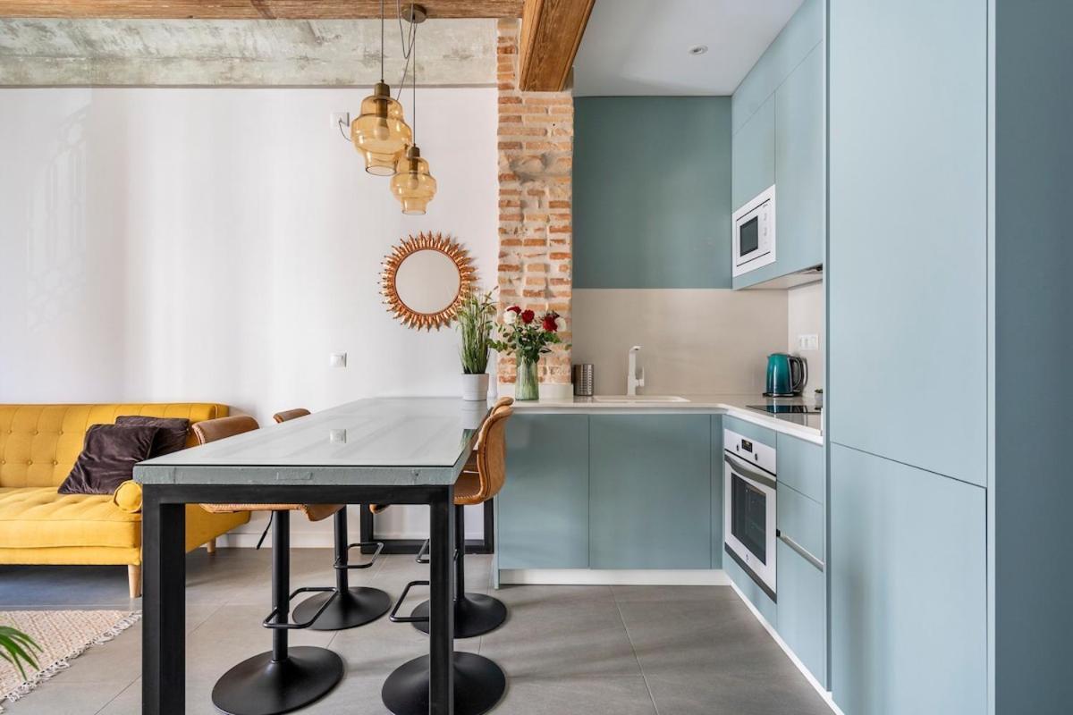 Centrica Y Encantadora Vivienda. Valencia Bagian luar foto