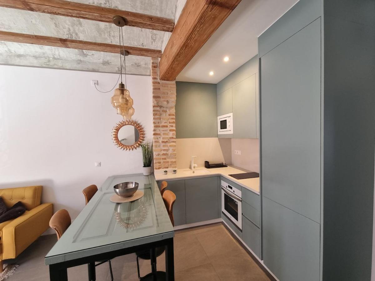 Centrica Y Encantadora Vivienda. Valencia Bagian luar foto