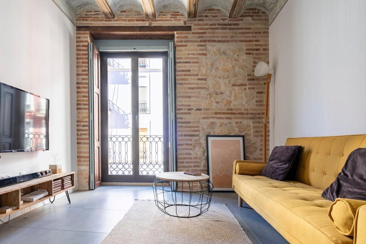 Centrica Y Encantadora Vivienda. Valencia Bagian luar foto