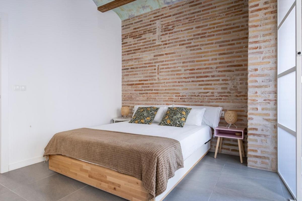 Centrica Y Encantadora Vivienda. Valencia Bagian luar foto