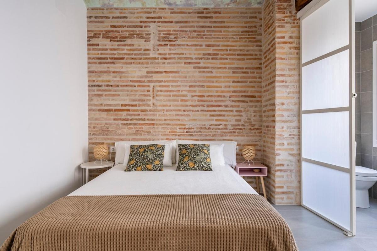 Centrica Y Encantadora Vivienda. Valencia Bagian luar foto